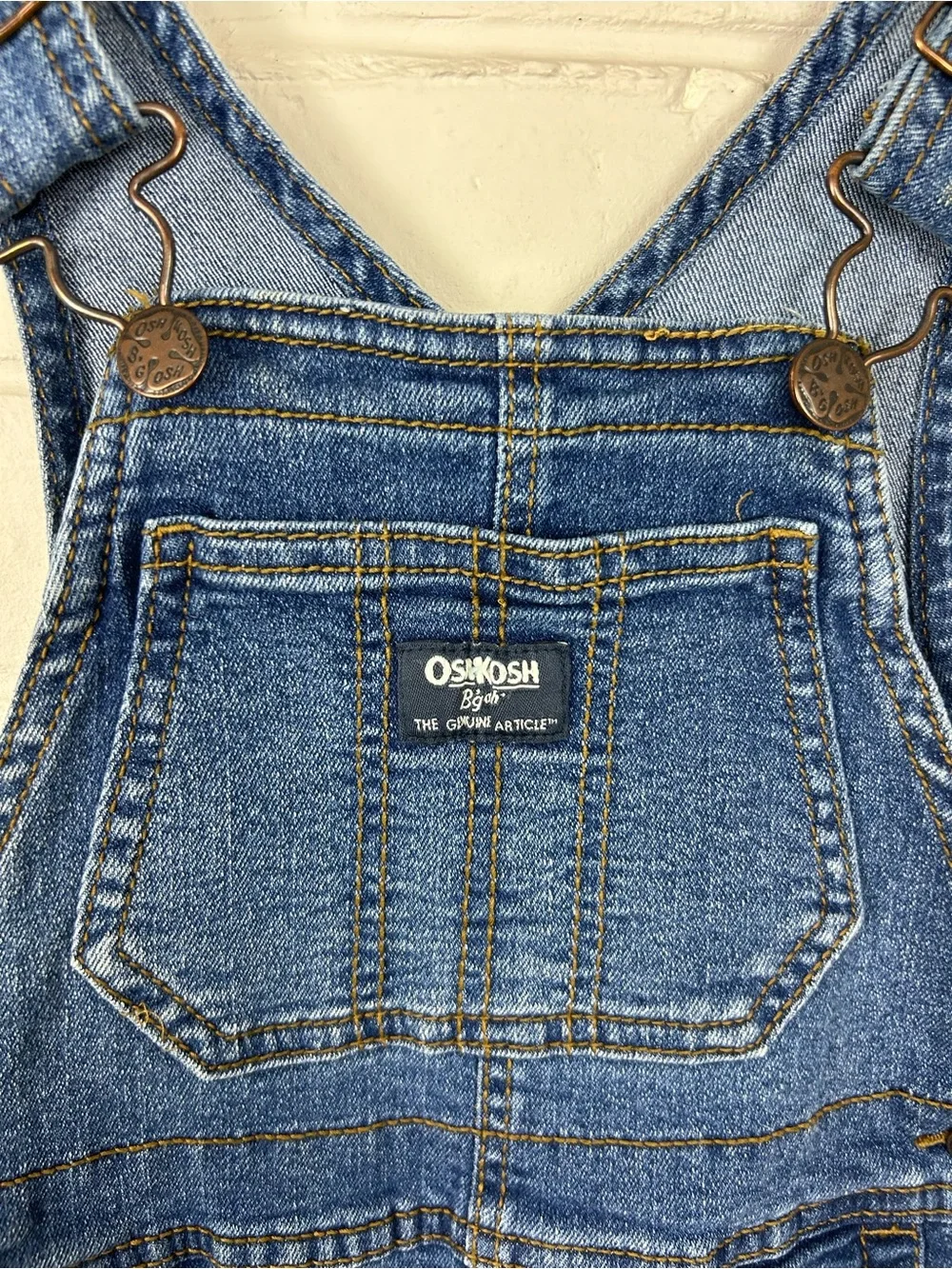OshKosh B’Gosh Kids Denim Overalls Size 3T